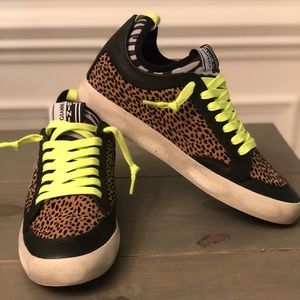 Animal print shoes